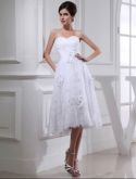 Vestido de noiva  curto cetim  tule linha2014 Ref:XL13051207
